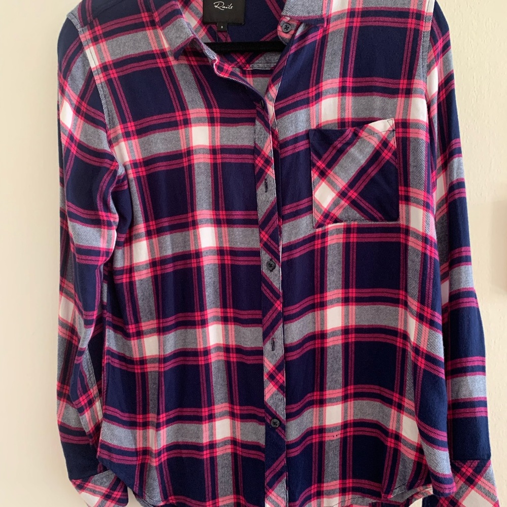 New Rails flannel button down - Picture 7 of 11
